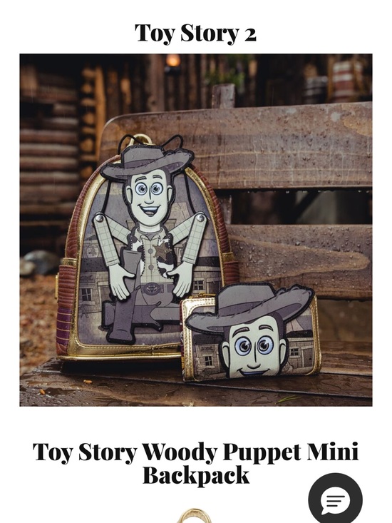 Disney Handbags - Loungefly | Disney Pixar Toy Story | Woody Puppet Mini Backpack | NWT